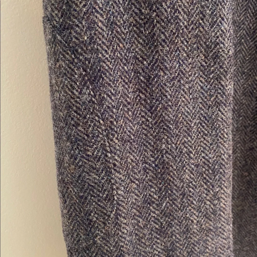 Jos. A. Bank 100% wool herringbone navy gray tweed blaze Sz 42R